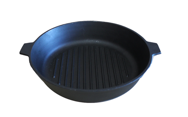 Сковорода-гриль 280х60 с двумя ушками от Официального производителя "Камская Посуда"